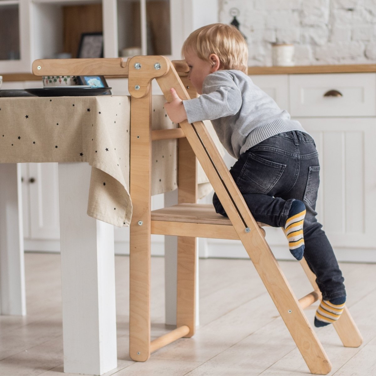 Kitchen Helper Tower - Beige